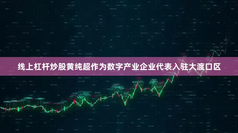 线上杠杆炒股黄纯超作为数字产业企业代表入驻大渡口区